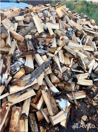 Колотые осиновые дрова