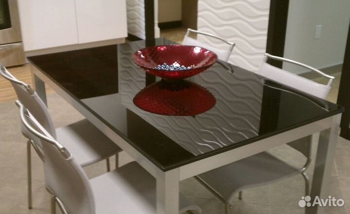 Стеклянная столешница для стола
