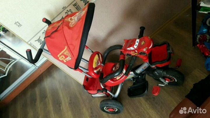 Детский трехколесный велосипед Shantou Дисней Тачк