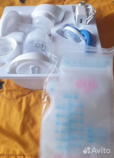 Молокоотсос электрический 2в1 ручной