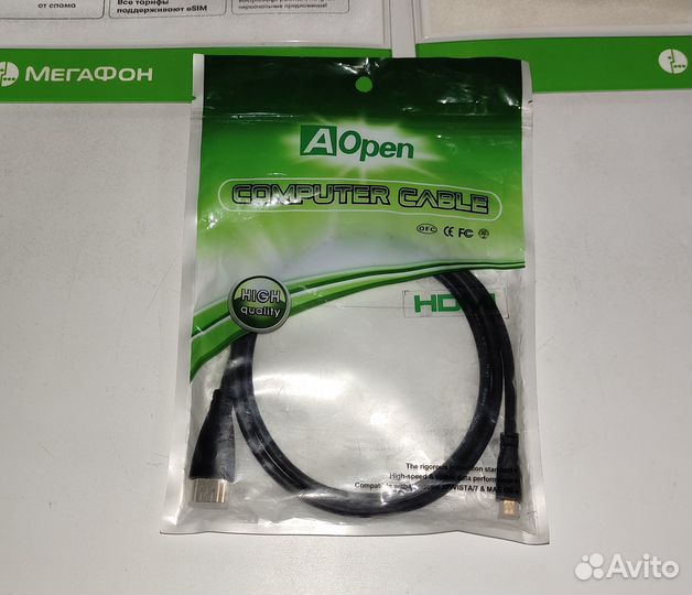 Кабель HDMl-microhdmi, 1.8m, v1.4, Aopen ACG588