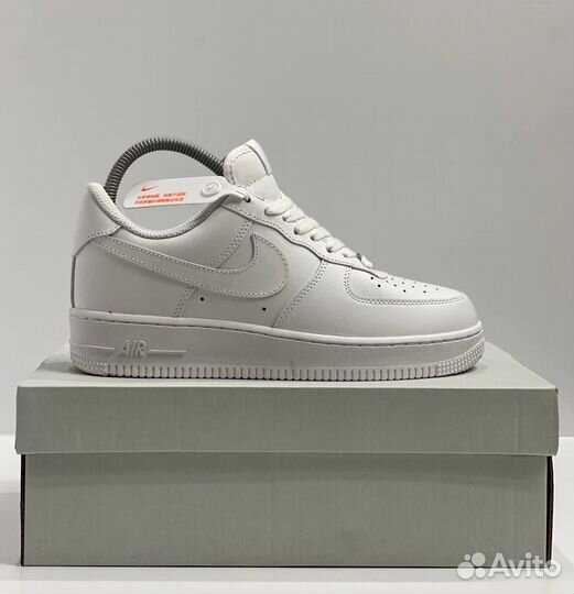 Кроссовки Nike Air force белые 5