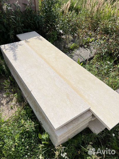 Травертин плитка для фасада натуральный камень