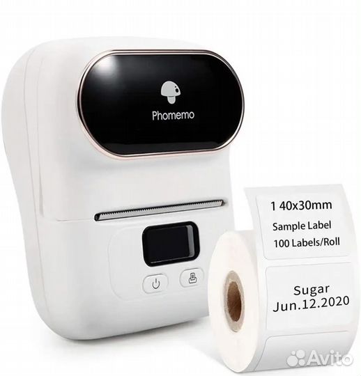 Мини принтер термопринтер Phomemo