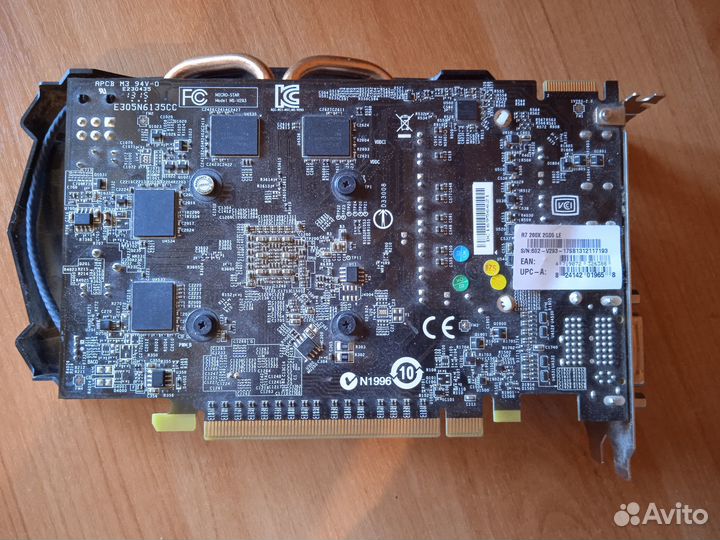 Видеокарта r7 260x 2гб