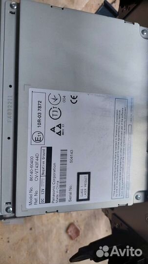 Штатная магнитола toyota prado 150