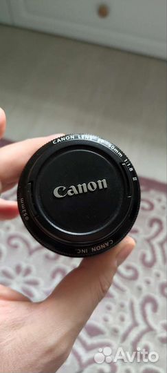 Объектив canon портретный EF-S 50 mm 1: 1,8 II