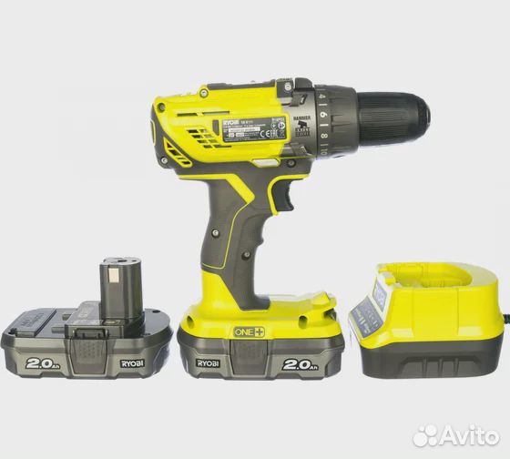 Ударная дрель-шуруповерт Ryobi ONE+ R18PD3-220S