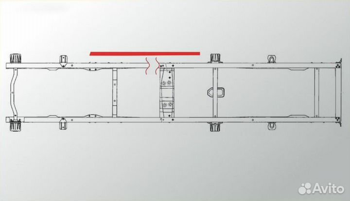 Удлинители рамы на Газель