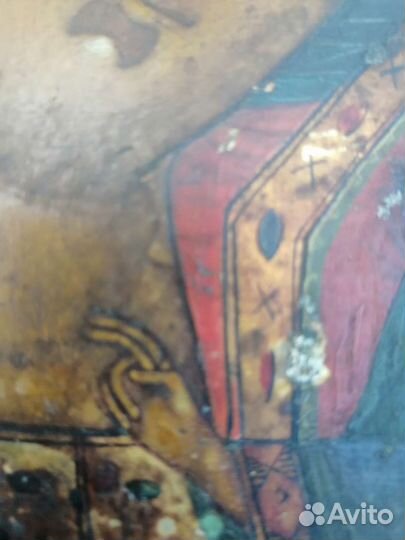 Старинная икона казанской божей матери