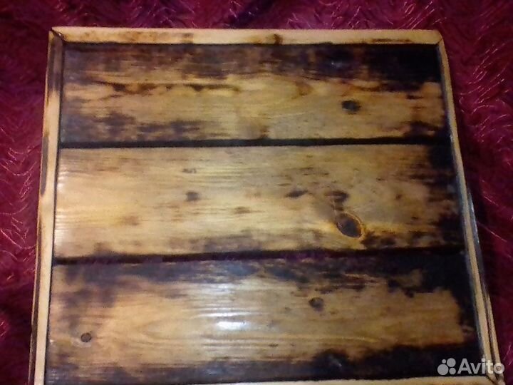 Поднос из старой доски