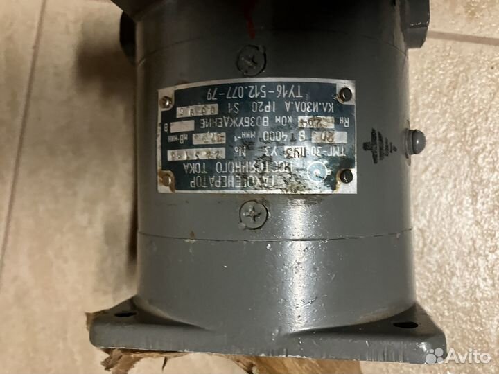 Тахогенератор тмг-30 П (дт-100)