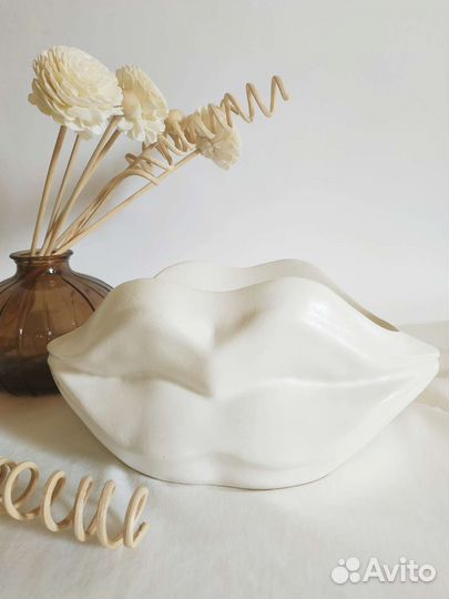 Кашпо губы Давида