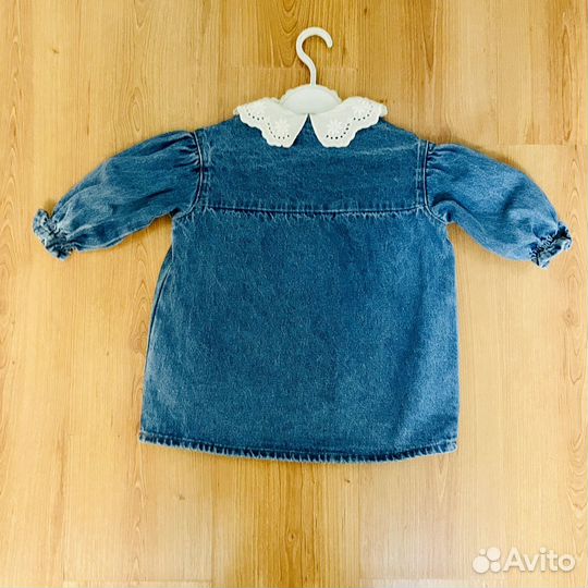 Джинсовое платье для девочки