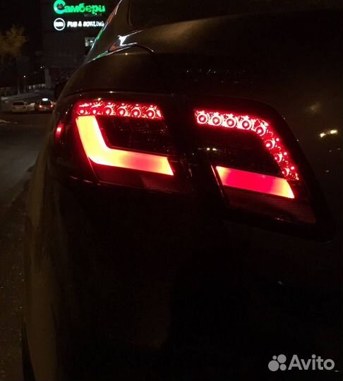 Camry 40/45 Стоп сигналы стиль Lexus темные Y7EE8