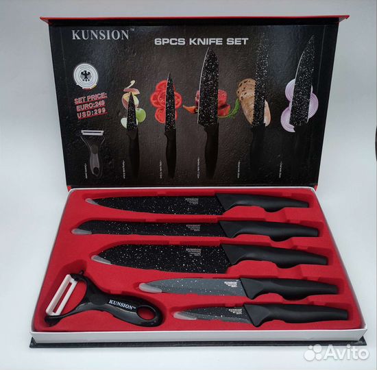 Набор ножей в подарочной коробке