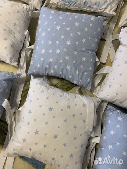 Бортики в детскую кроватку