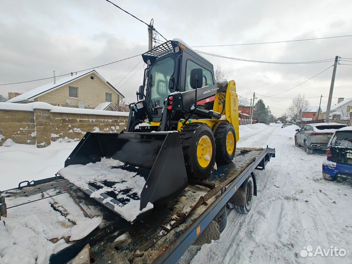 Аренда услуги мини погрузчика bobcat бобкэт