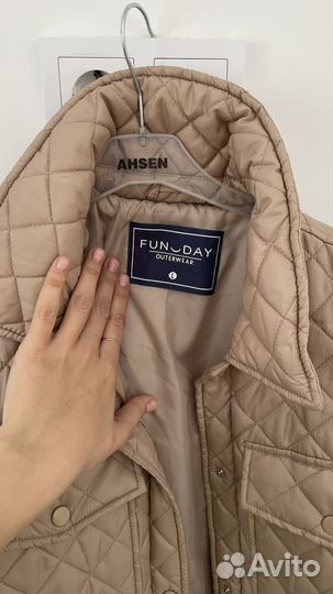 Куртка рубашка стеганая женская