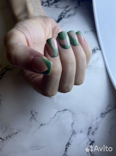 Комбинированный маникюр