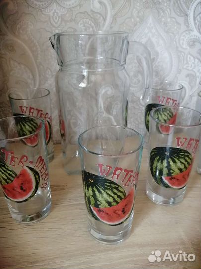 Кувшины, графины хрусталь, стекло СССР, Европа