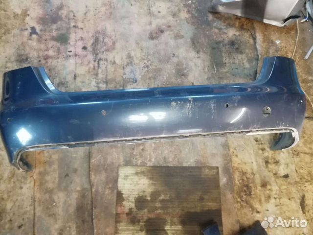 Задний бампер на audi a4 b8 (2008г.)