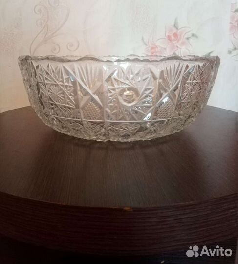 Ваза хрустальная СССР