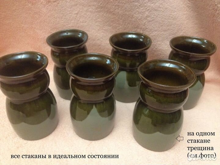 Разная глиняная посуда из СССР