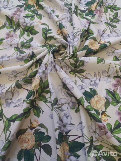 Отрез ткани плательная