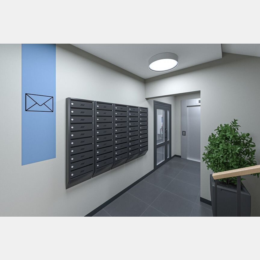 2-к. квартира, 44,8 м², 2/6 эт.