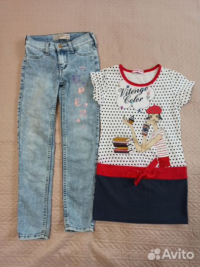 Вещи на девочку 116-122 рост