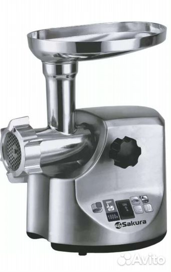 Мясорубка электро Sakura SA-6417R, 1800 Вт Новая
