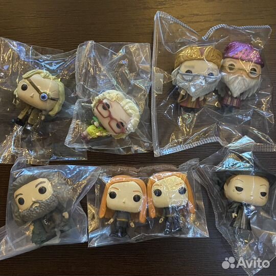 Фигурки из Новогоднего Адвент Календаря по Гарри П