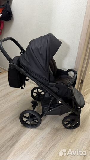 Коляска 2 в 1 Zille by Tutis 2023 черная