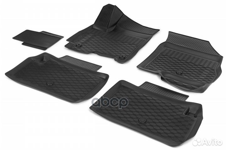 Коврики салона (полиуретан) 10905001 Rival