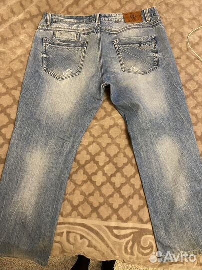 Джинсы широкие мужские