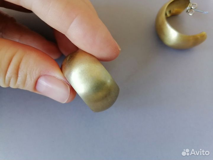 Женские серьги кольца