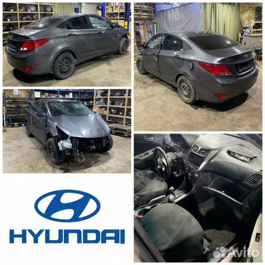 Кузов Hyundai solaris разбор