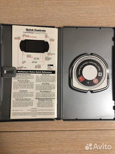 GTA Liberty City Stories PSP диск