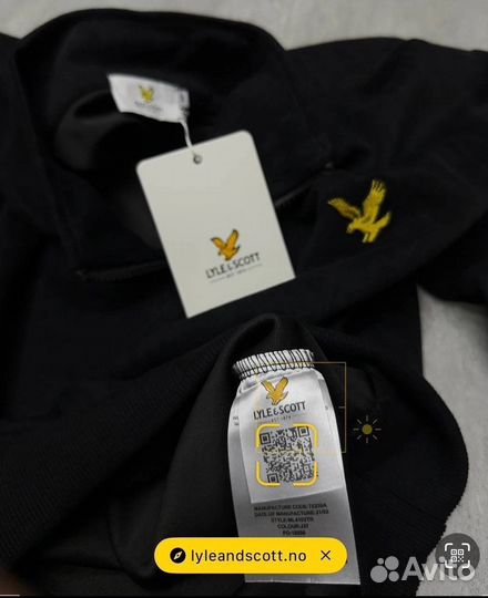 Кофта Полузамок Lyle Scott