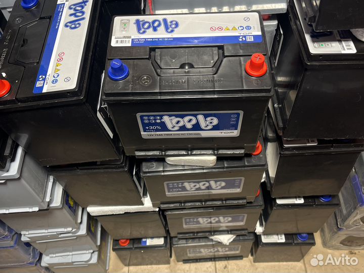 Аккумулятор 75 ач Азия