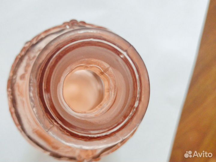 Графин для вина СССР из карамельного стекла