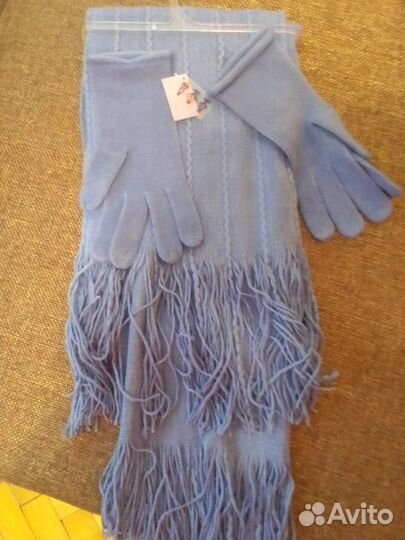 Шарф и перчатки Ирландия Primark