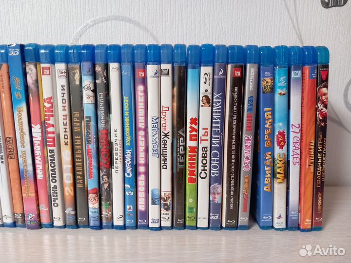 Коллекция Blu-ray дисков