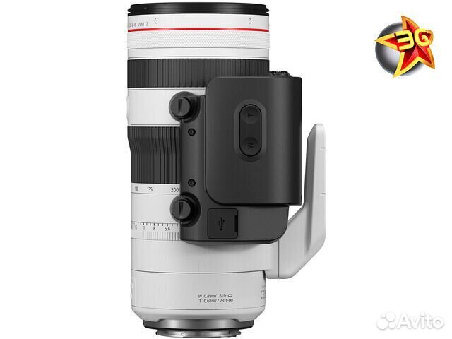 Объектив Canon RF 70-200mm f/2.8 L IS USM Z Silver