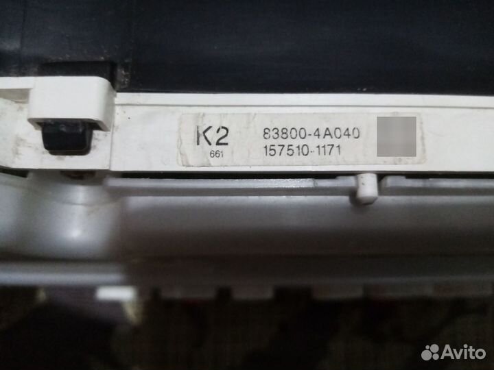 Панель приборов на Тойоту