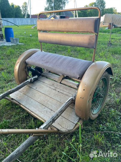 Телега для лошади. Однооска