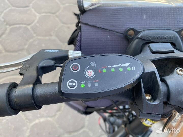 Электровелосипед с новым акб 48V15ah