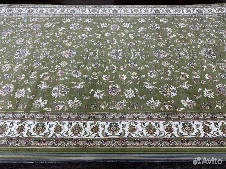 Ковер 1.6х3 новый, зеленый