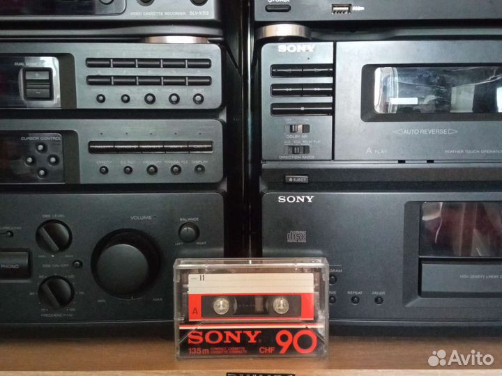 Кассетная дека sony